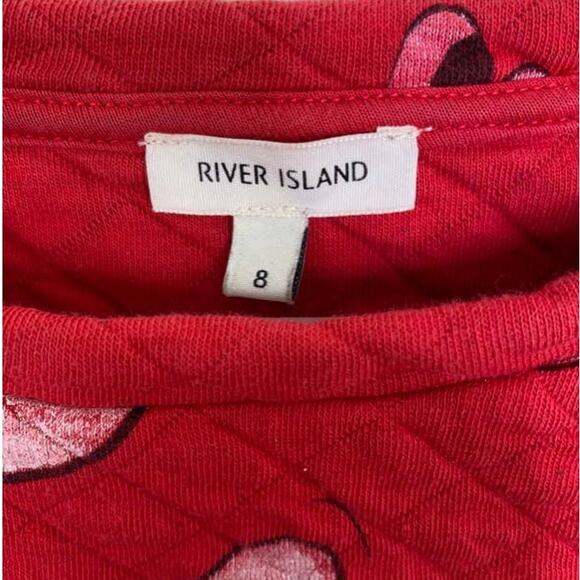 River Island Quilted Eye Shirt Size 8 - Picture 7 of 10